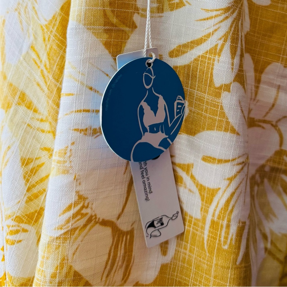 Cupshe Floral Yellow Dress - Picture 5 of 5